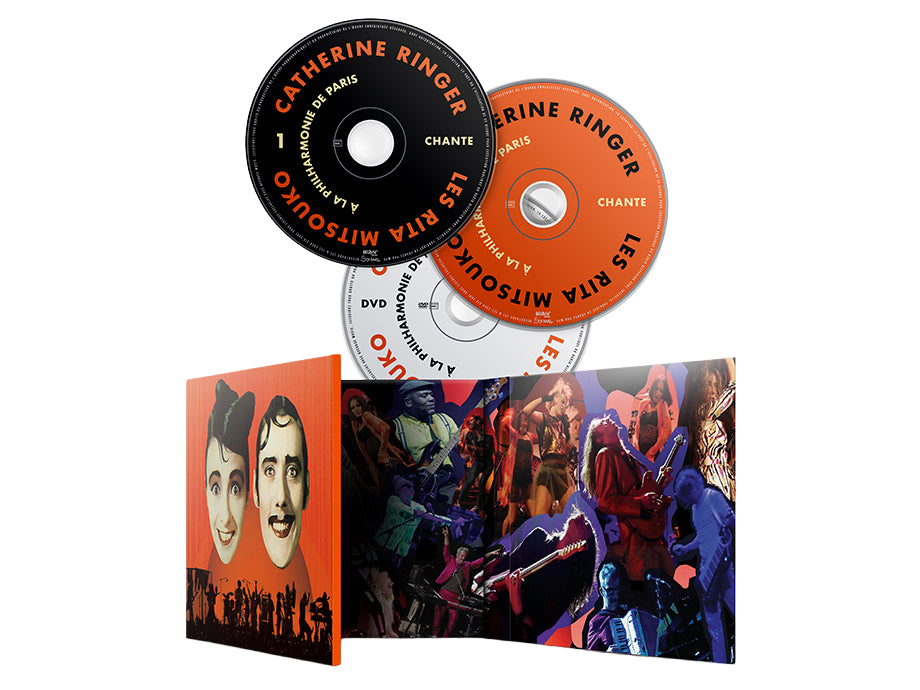 Catherine Ringer chante Les Rita Mitsouko à la Philharmonie de Paris - Double CD & DVD