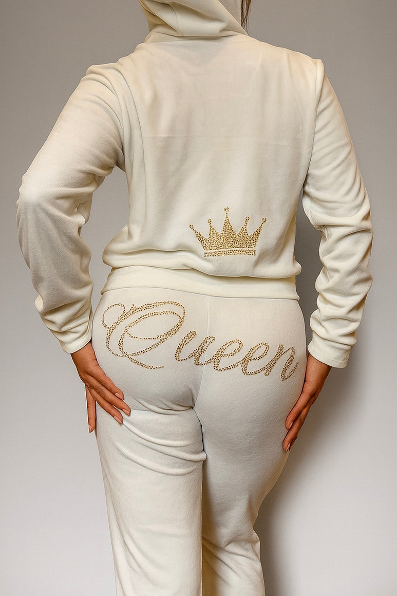 Queen Peach Skin Set