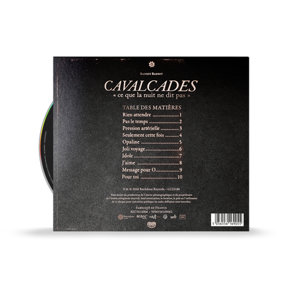 Cavalcades “ce que la nuit ne dit pas” - CD