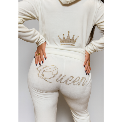 Queen Peach Skin Set