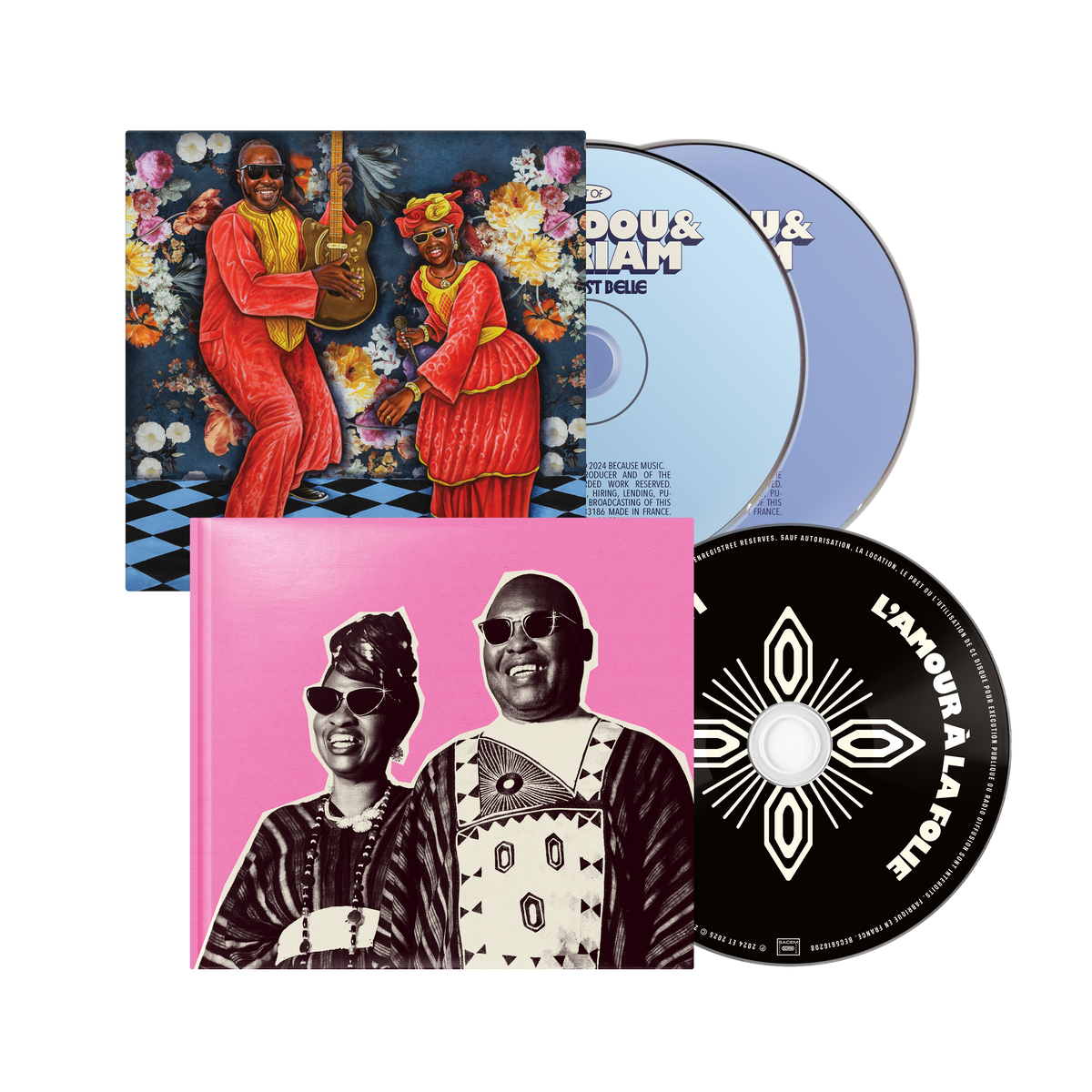 La vie est belle + L'amour à la folie - CD
