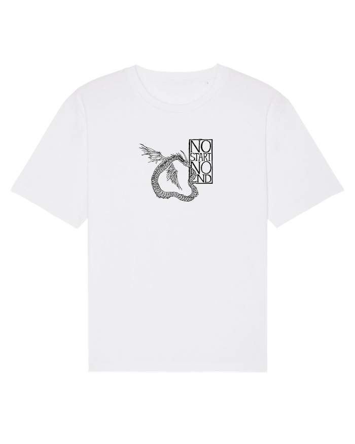 T-Shirt No Start No End - White