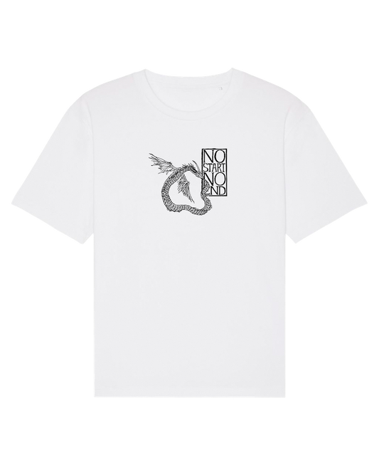 T-Shirt No Start No End - White